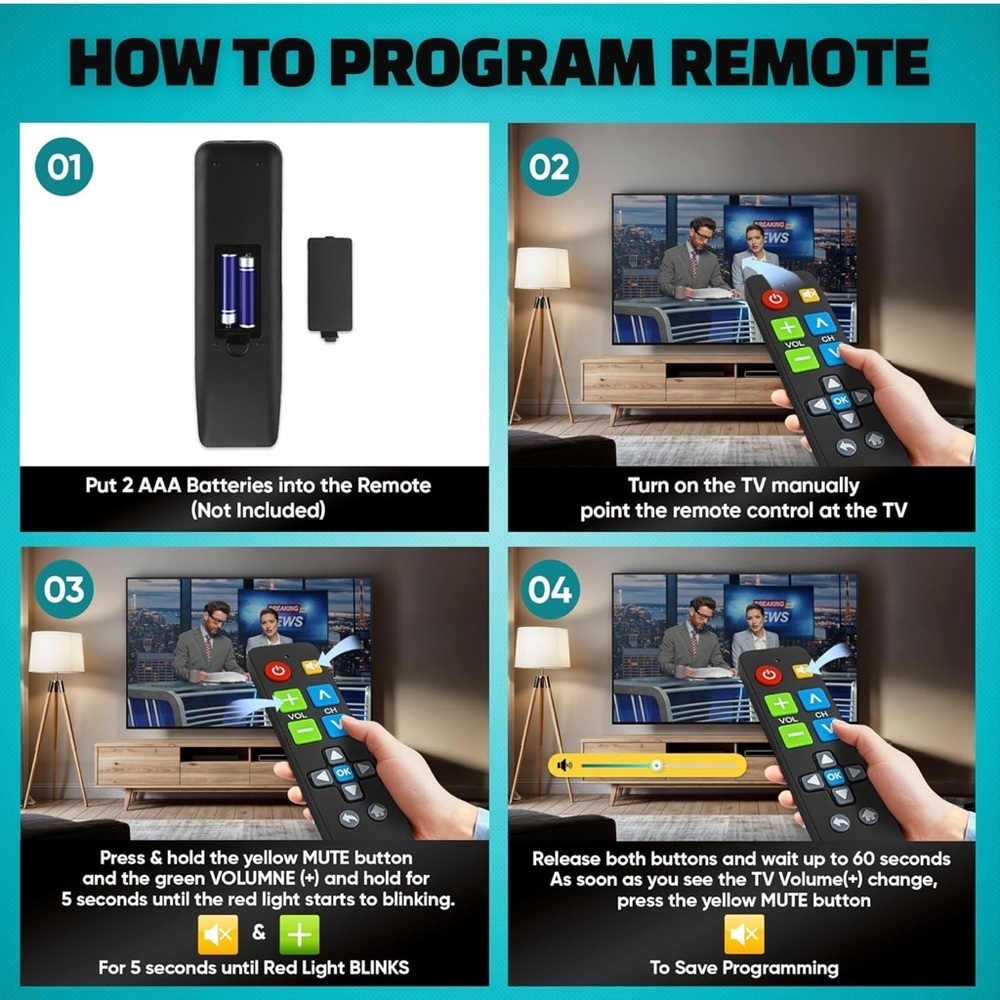 EZclicker Universal Remote Control - Picture 6 of 9